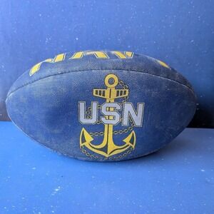 Red Rhino Sports US Navy Football OS Blue USN Anchor Patriotic Eagle Blue